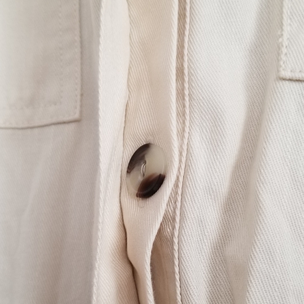 Universal Thread Cream Short-Sleeve Utility Jumpsuit - Picture 5 of 12